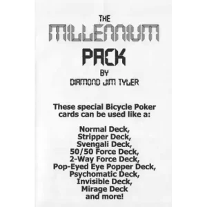 Diamond Jim Tyler – The Millenium Pack (Booklet)