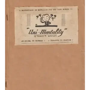 Howard Albright – Uni-Mentality