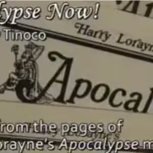 Apocalypse Now! by Rudy Tinoco ( Season 2 , Instant Download )