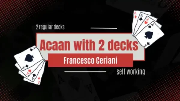 Francisco Ceriani - ACAAN with 2 decks