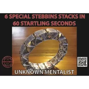 6 Special Stebbins Stacks In 60 Startling Seconds by Unknown Mentalist