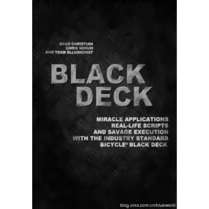 The Black Deck Book by Ellusionist