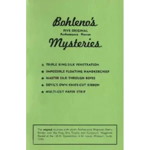 Bohleno’s Mysteries by Henry Bohlen