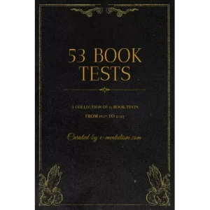 By 53 Book Tests