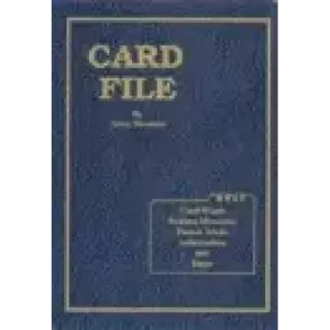 Card File (1-2) by Jerry Mentzer