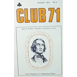 Club 71 Magic Magazine