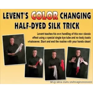Color Changing Half & Dyed Silk by Levent