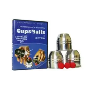 Course In Magic With Cups – Balls by Eddy Ray