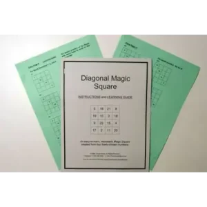 Diagonal Magic Square by Chuck Hickock