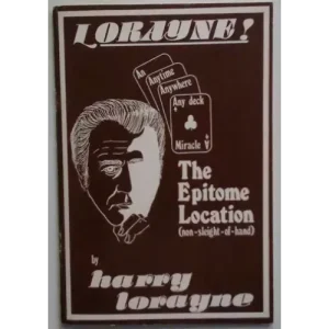 The Epitome Location by Harry Lorayne