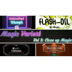 Variete Magic Vol 3 Close-Up Magic By Gonzalo Cuscuna