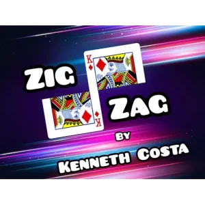 Zig Zag Card By Kenneth Costa