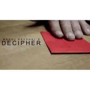 Decipher By Manoj Kaushal