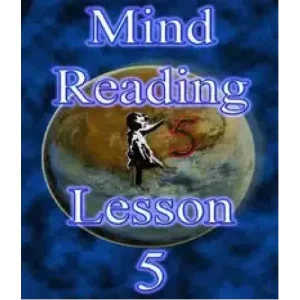 Mind Reading Lesson 5 by Kenton Knepper