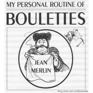 My Personal Routine Of Boulettes by Jean Merlin