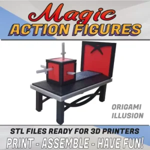 3D Printable Action figure By Origami Illusion