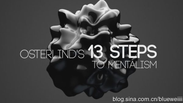 Osterlind's 13 Steps Vol1: Approach To Mentalism