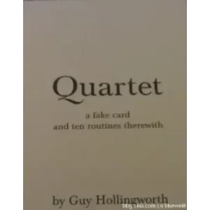 Quartet Book by Guy Hollingworth