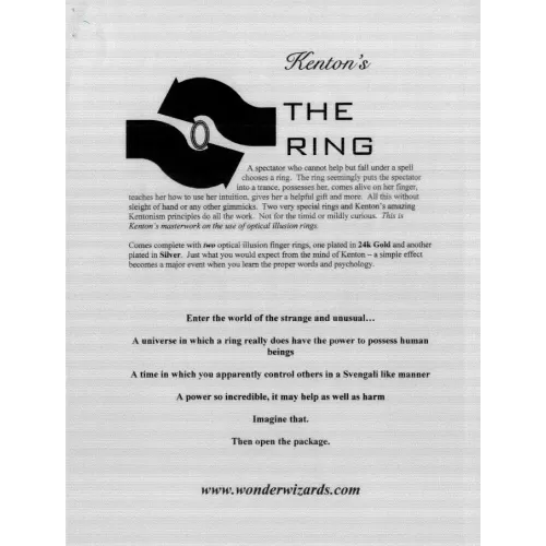 The Ring by Kenton Knepper