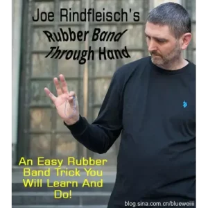 Rubber Band Through Hand by Joe Rindfleisch
