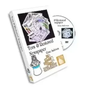 Torn & Restored Newspaper by Gene Anderson