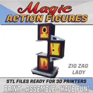 3D Printable Action figure By Zig Zag Illusion