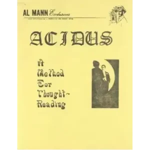 Acidus – A Method For Thought Reading by Al Mann