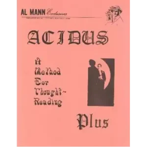 Acidus Plus by Al Mann