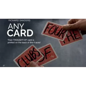 Any Card by Richard Sanders