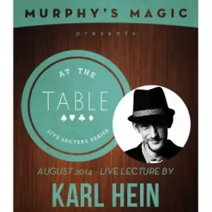 At The Table Live Lecture Karl Hein