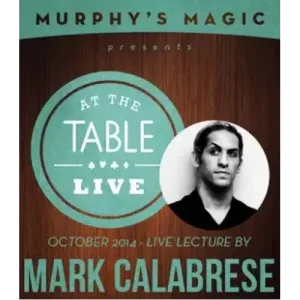At The Table Live Lecture Mark Calabrese
