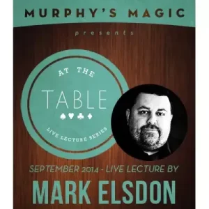 At The Table Live Lecture Mark Elsdon