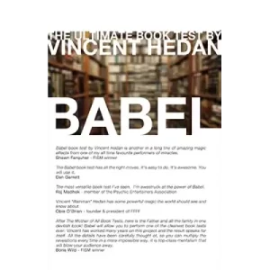 Babel Book Test by Vincent Hedan