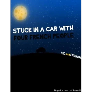 Bizau Vasile Cristian-Stuck In A Car With Four French People