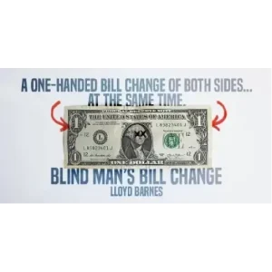 Blind Man’s Bill Change by Lloyd Barnes