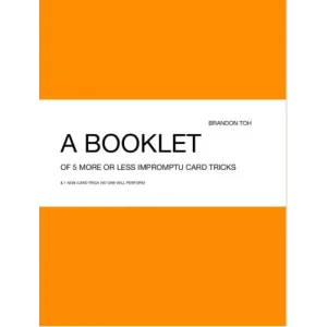 Booklet by Brandon Toh