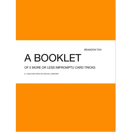 Booklet by Brandon Toh