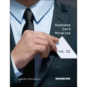 Business Card Miracles Iii by Trickshop