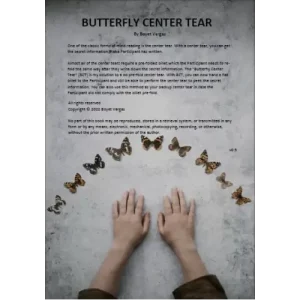 Butterfly Center Tear by Boyet Vargas