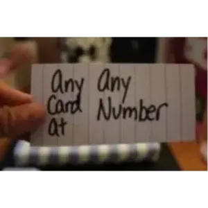Card & Number by Creative Artists