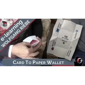 Card To Paper Wallet by Hans Trixer/Wolfgang Riebe
