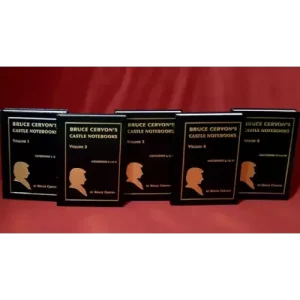 Castle Notebooks (1-5) by Bruce Cervon