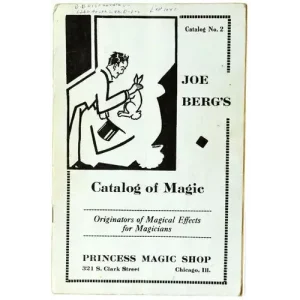 Catalog Of Magic No. 2 by Joe Berg