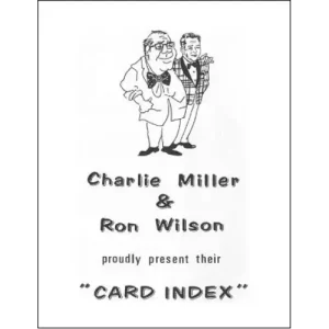 Charlie Miller On The Card Index by Charlie Miller