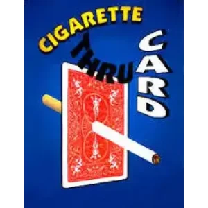 Cigarette Thru Card by Amrit Galbaran