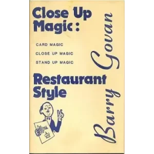 Close Up Magic (Restaurant Style) (1982) by Barry Govan