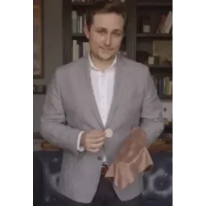 Coin Through Handkerchief by Elliott Terral