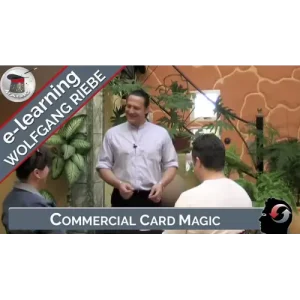 Commercial Card Magic by Wolfgang Riebe