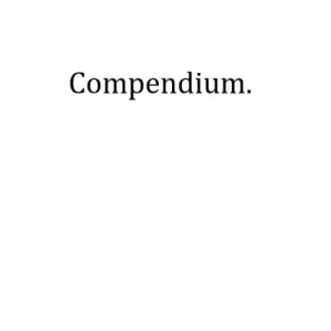 Compendium by Mat Parrott