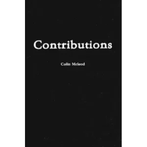 Contributions by Colin Mcleod